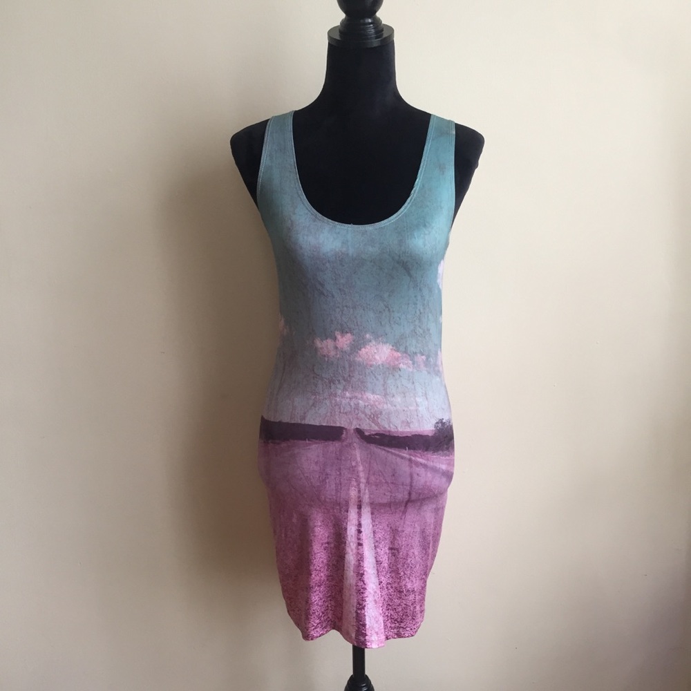 Wet Seal | Bodycon "Open Road" Sleeveless Dress